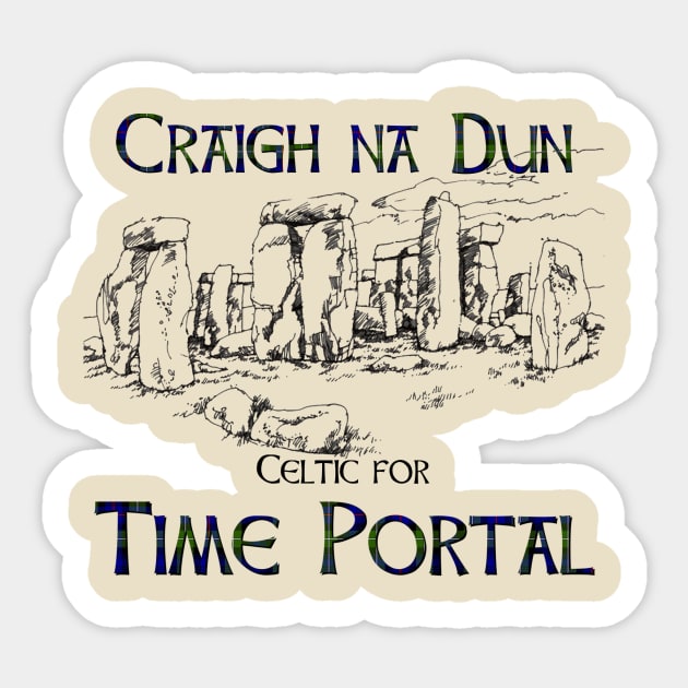 Craigh na dun Sticker by ginibrd